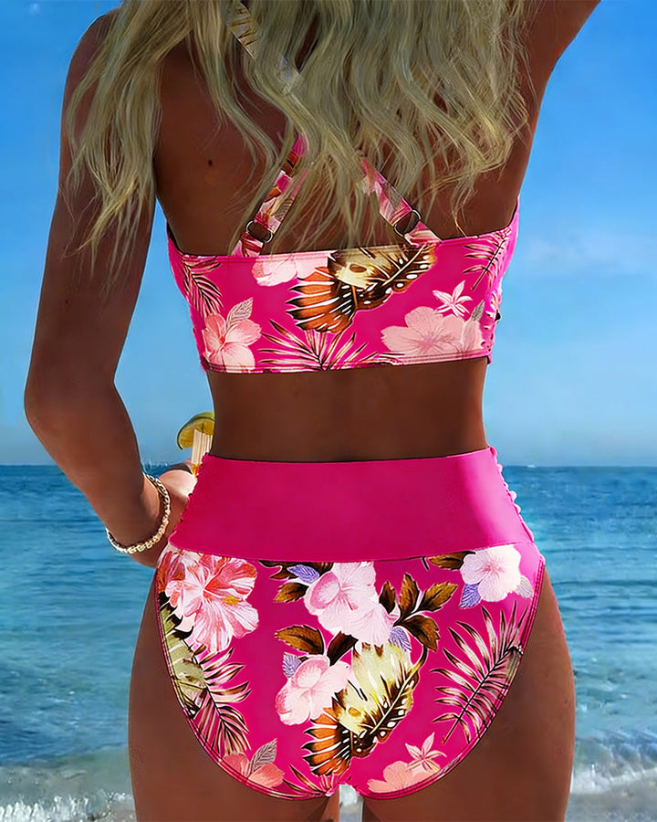 Jolina | Bikini de Contraste Floral
