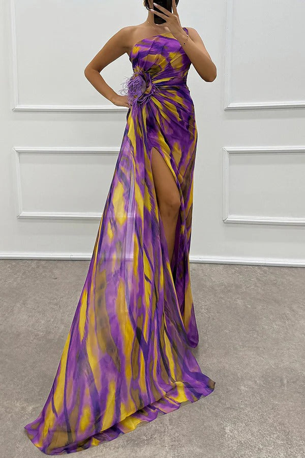 Sandra | Vestido Draped Vibrante