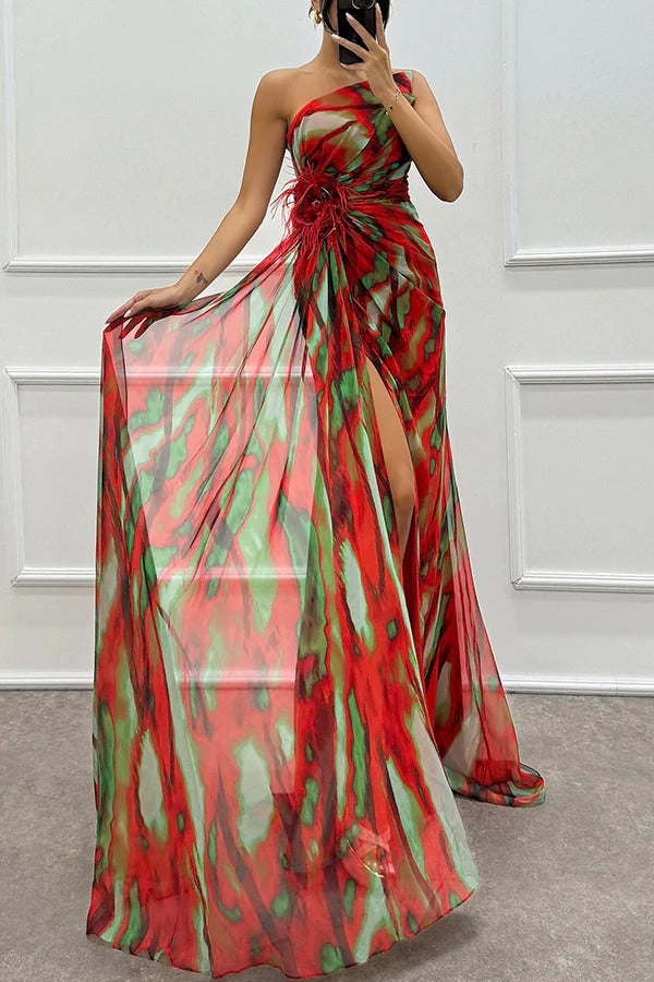 Sandra | Vestido Draped Vibrante