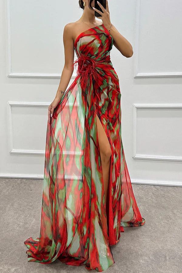Sandra | Vestido Draped Vibrante