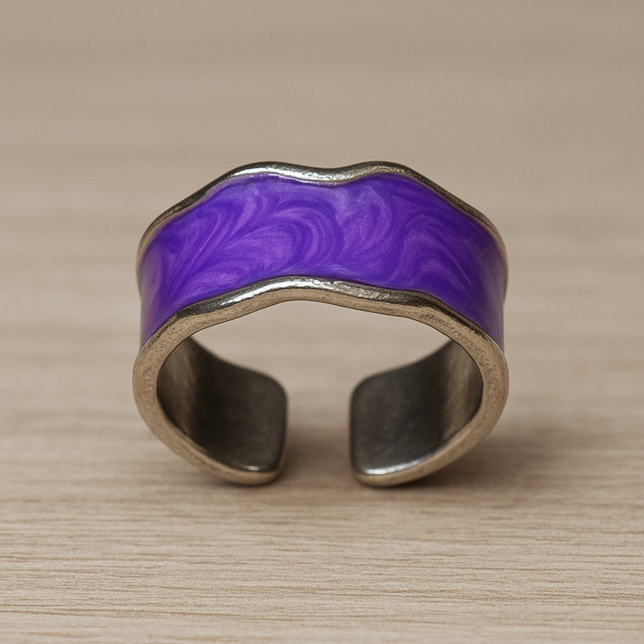 Anillo Oceánico Vintage