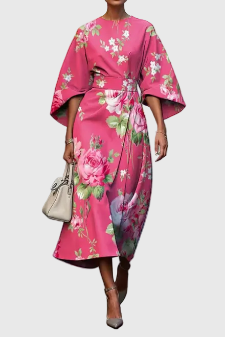 Myrelle | Vestido Floral Elegante