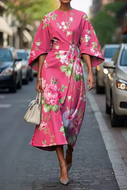 Myrelle | Vestido Floral Elegante