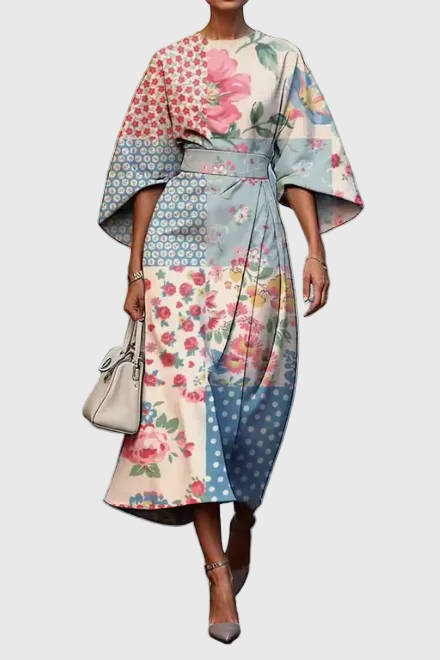 Myrelle | Vestido Floral Elegante
