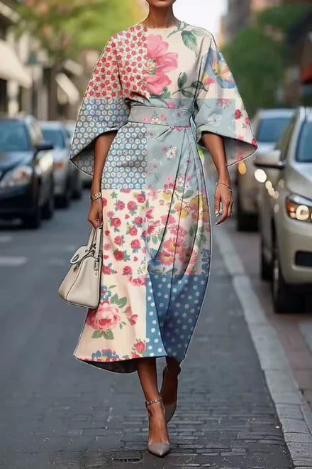 Myrelle | Vestido Floral Elegante