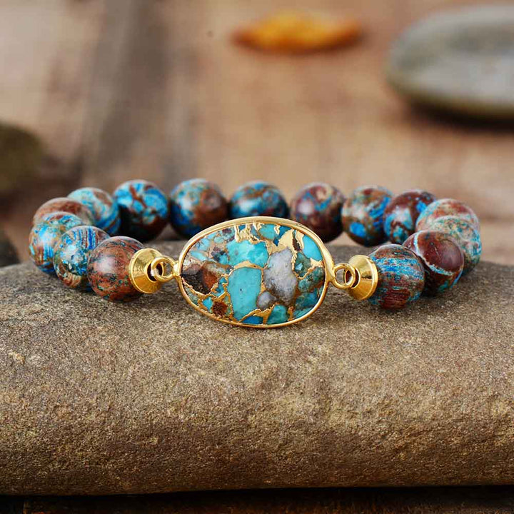 Pulsera de Encanto de Bronzita