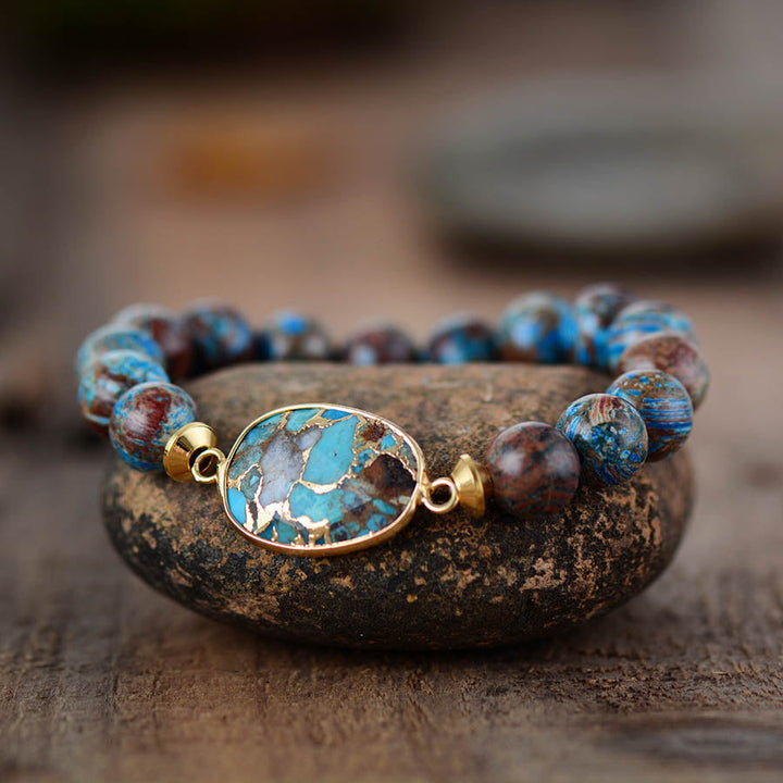 Pulsera de Encanto de Bronzita