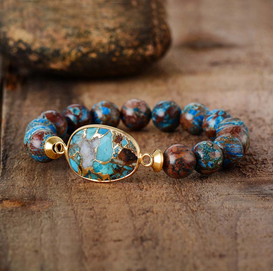 Pulsera de Encanto de Bronzita