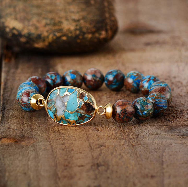 Pulsera de Encanto de Bronzita