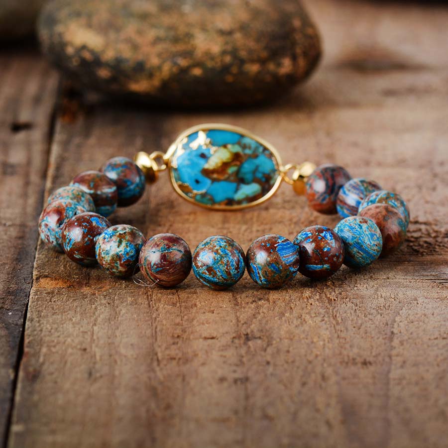 Pulsera de Encanto de Bronzita