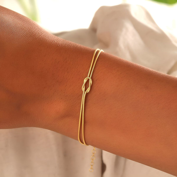 Pulsera Nudo de Conexión