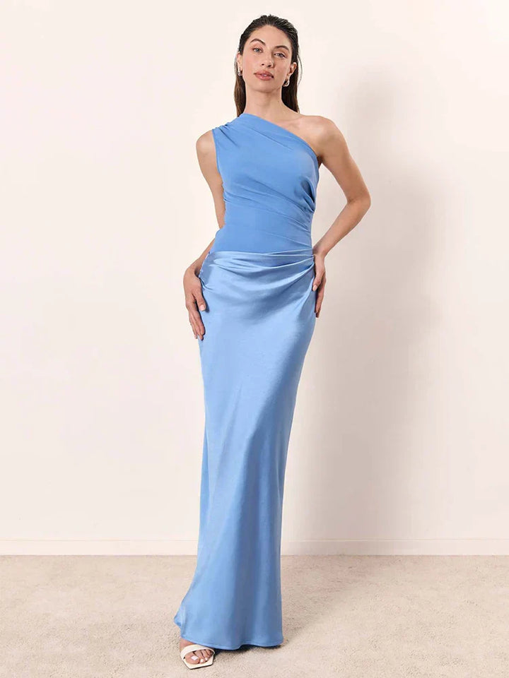 Ashley | Vestido Maxi con Culpabilidad en Satén