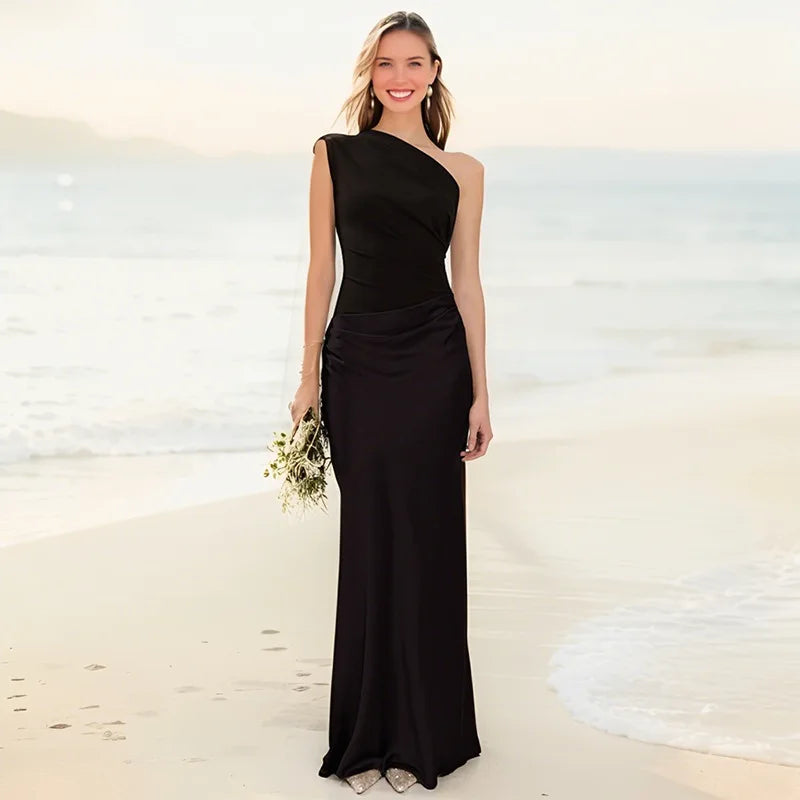 Ashley | Vestido Maxi con Culpabilidad en Satén