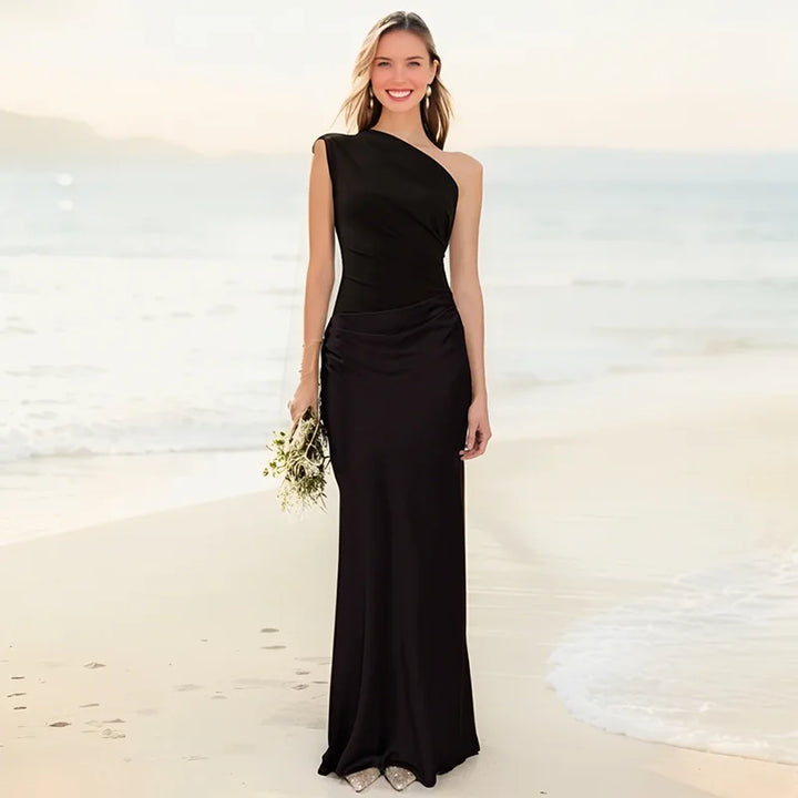 Ashley | Vestido Maxi con Culpabilidad en Satén