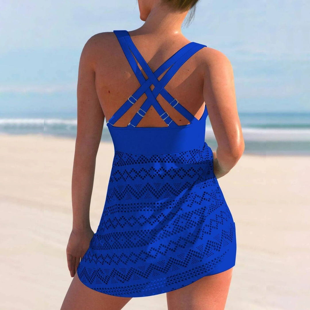 Grace | Vestido de baño Tankini Fruncido