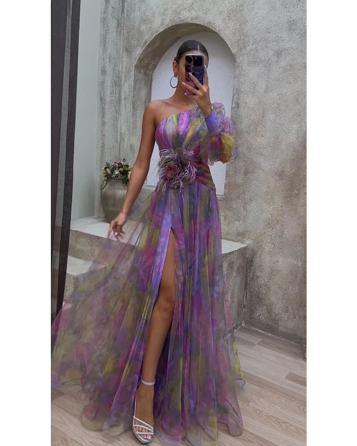 Helen | Vestido Colorido Elegante