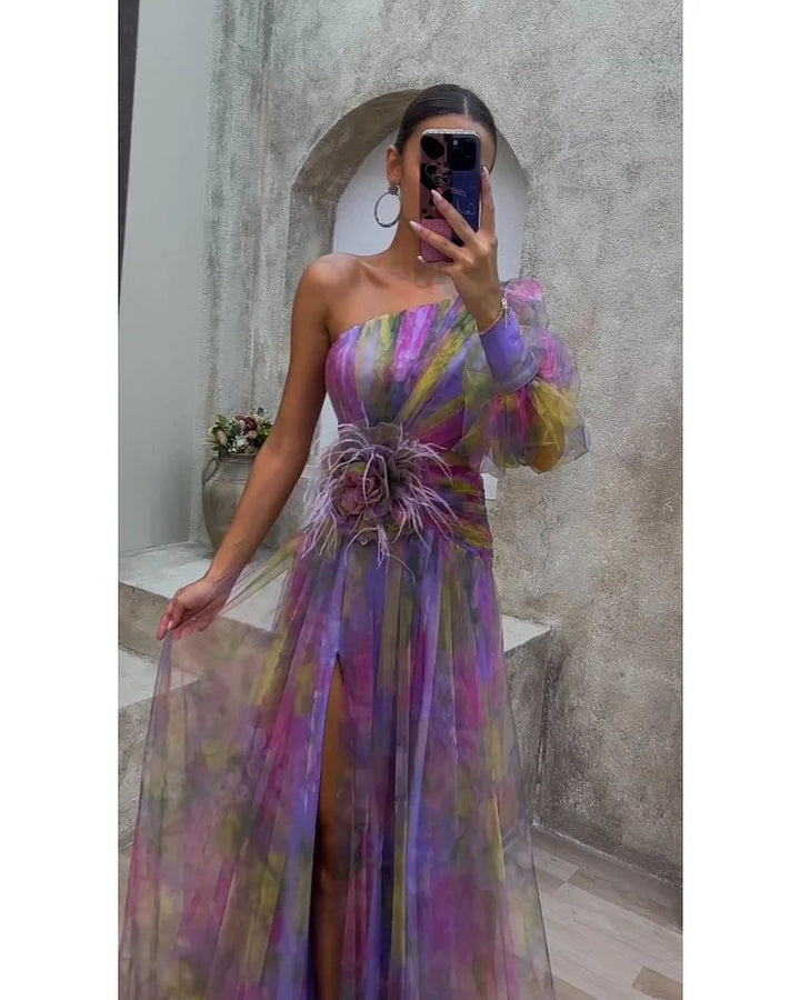 Helen | Vestido Colorido Elegante