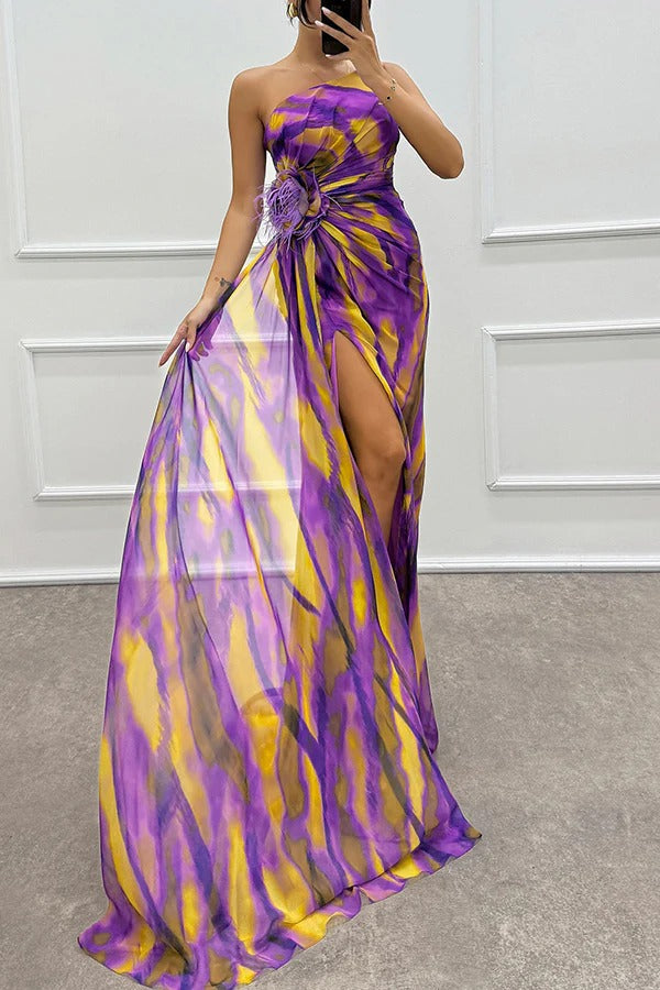 Sandra | Vestido Draped Vibrante