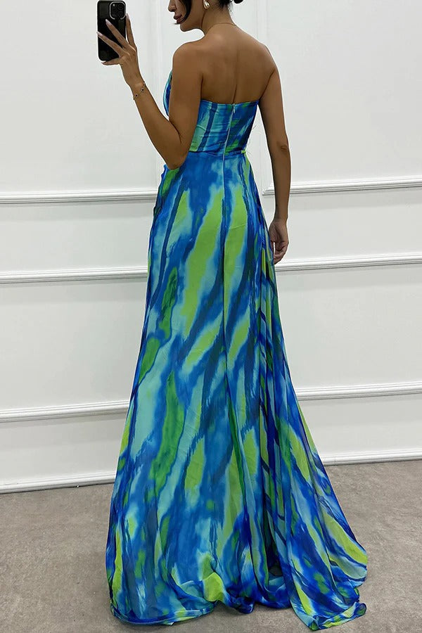Sandra | Vestido Draped Vibrante