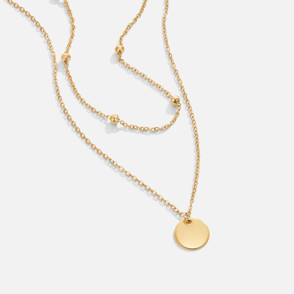 Collar de Disco en Capas
