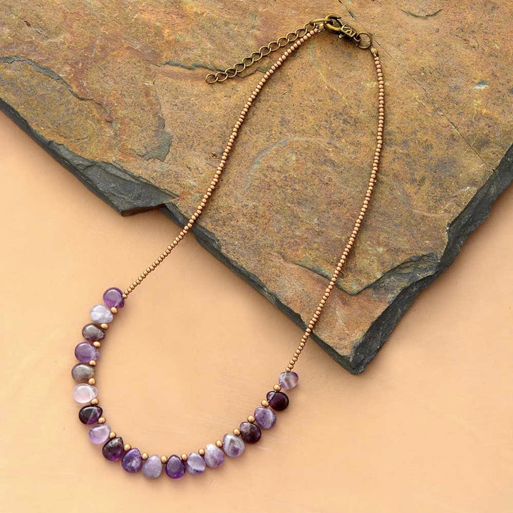 Collar de Amatista Espíritu Amoroso