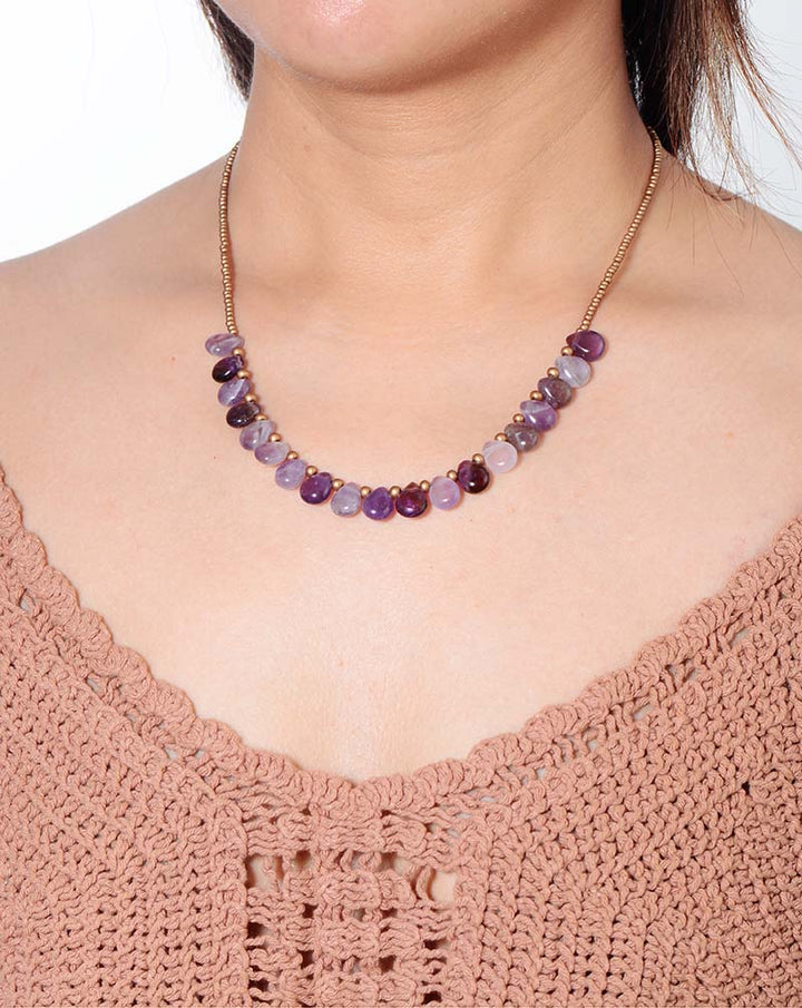 Collar de Amatista Espíritu Amoroso