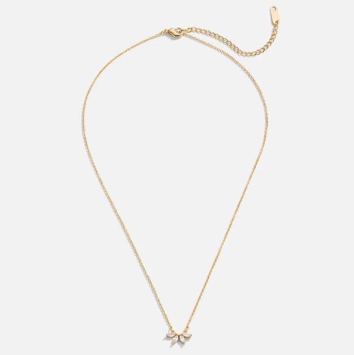 Collar de Hoja de Cristal