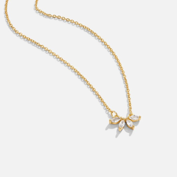 Collar de Hoja de Cristal